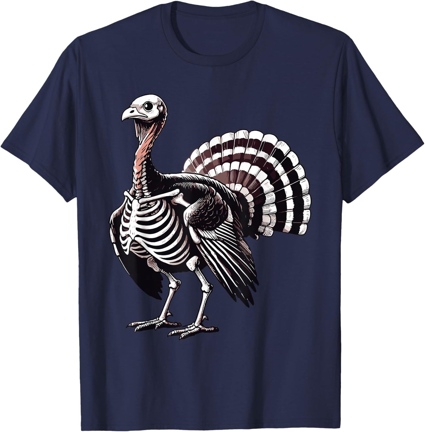 X-ray Turkey Body Anatomy Radiography Radiologist Skeleton T-Shirt - T-Shirt | Navy