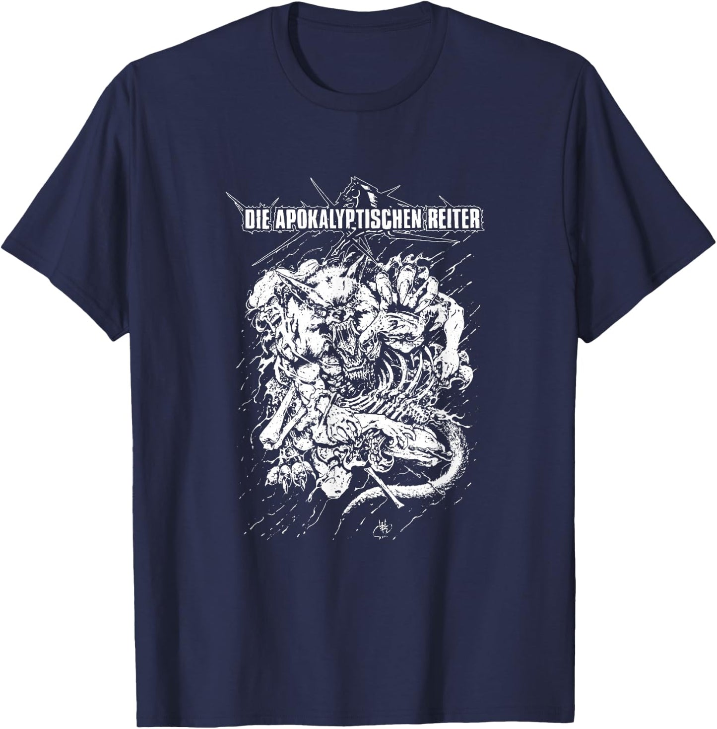 Die Apokalyptischen Reiter T-Shirt - T-Shirt | Navy