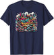 Graffiti Urban Art T-Shirt - T-Shirt | Navy