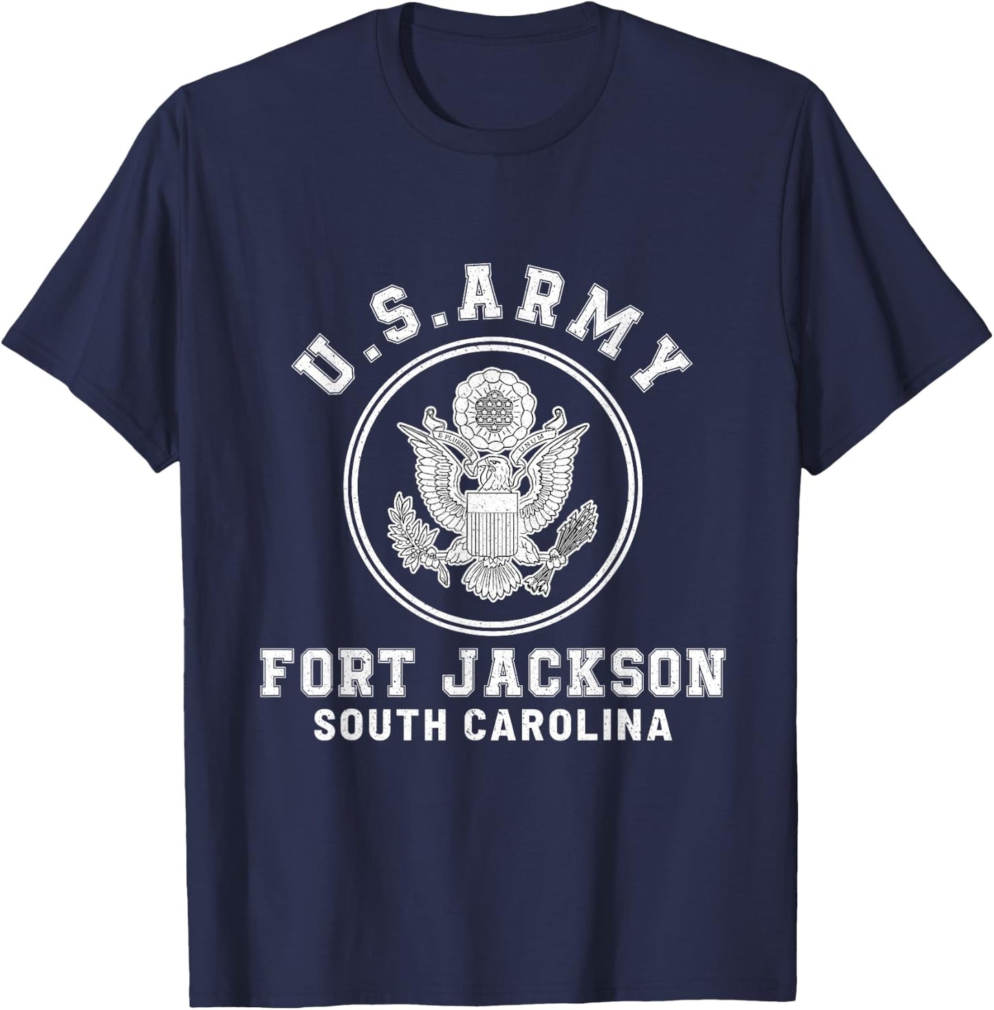 Fort Jackson South Carolina SC Army Basic Training T-Shirt - T-Shirt | Navy