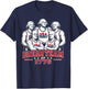 Dream Team of 1776 Founding Fathers America 250th T-Shirt - T-Shirt | Navy