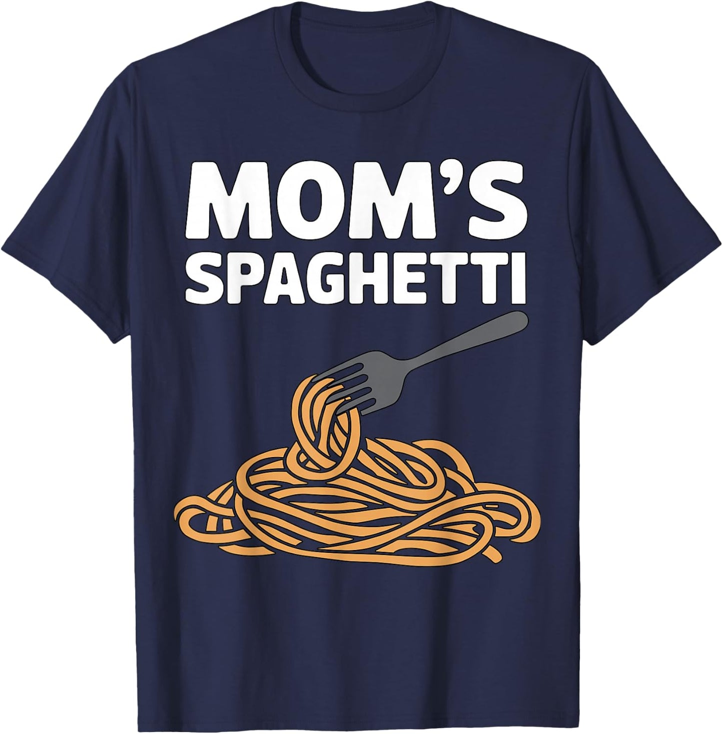 Mom’s Spaghetti T-Shirt - T-Shirt | Navy