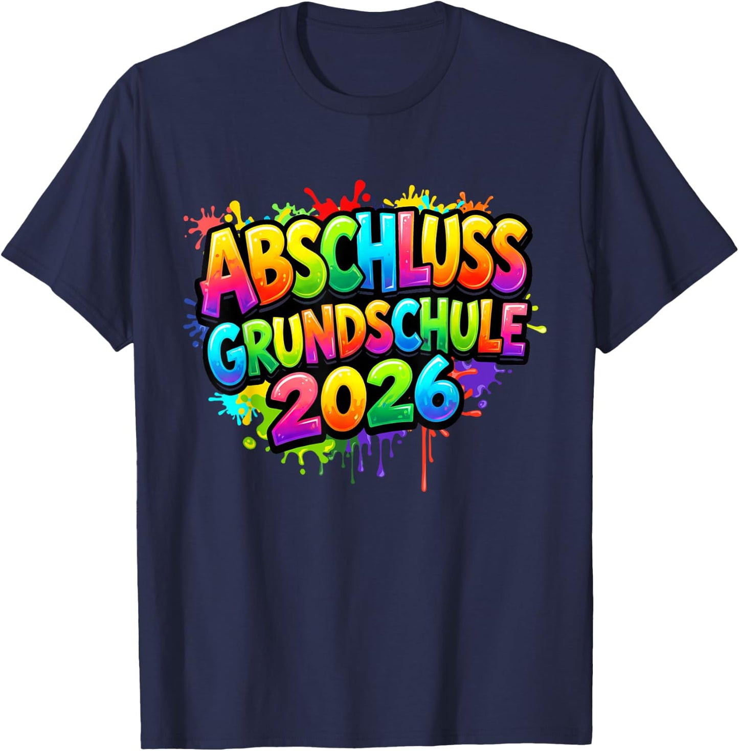 Grundschule Absolvent Abgänger Grundschule Abschluss 2026 T-Shirt - T-Shirt | Navy