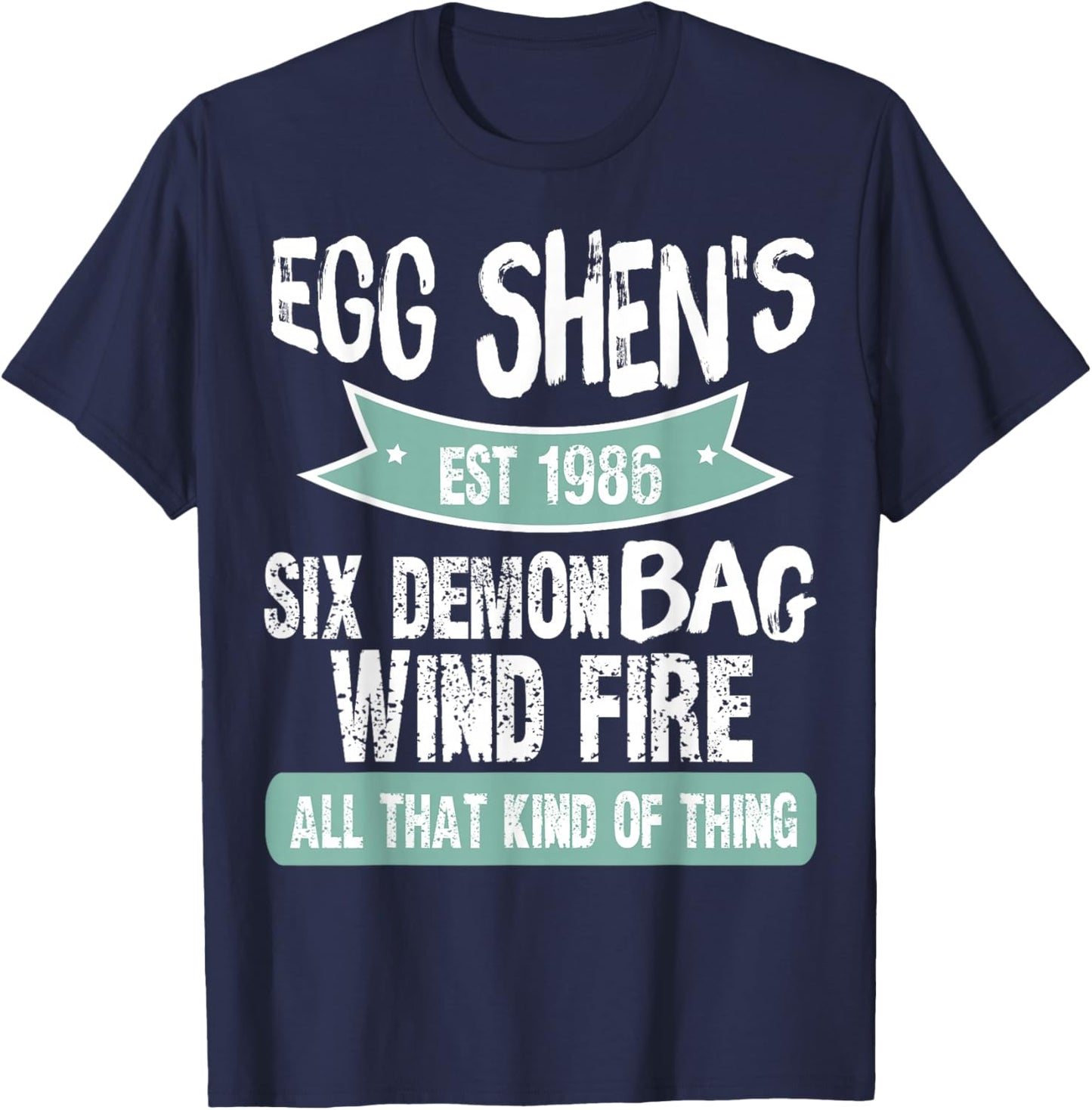 Six Demon Bag Big Trouble In Little China T-Shirt - T-Shirt | Navy