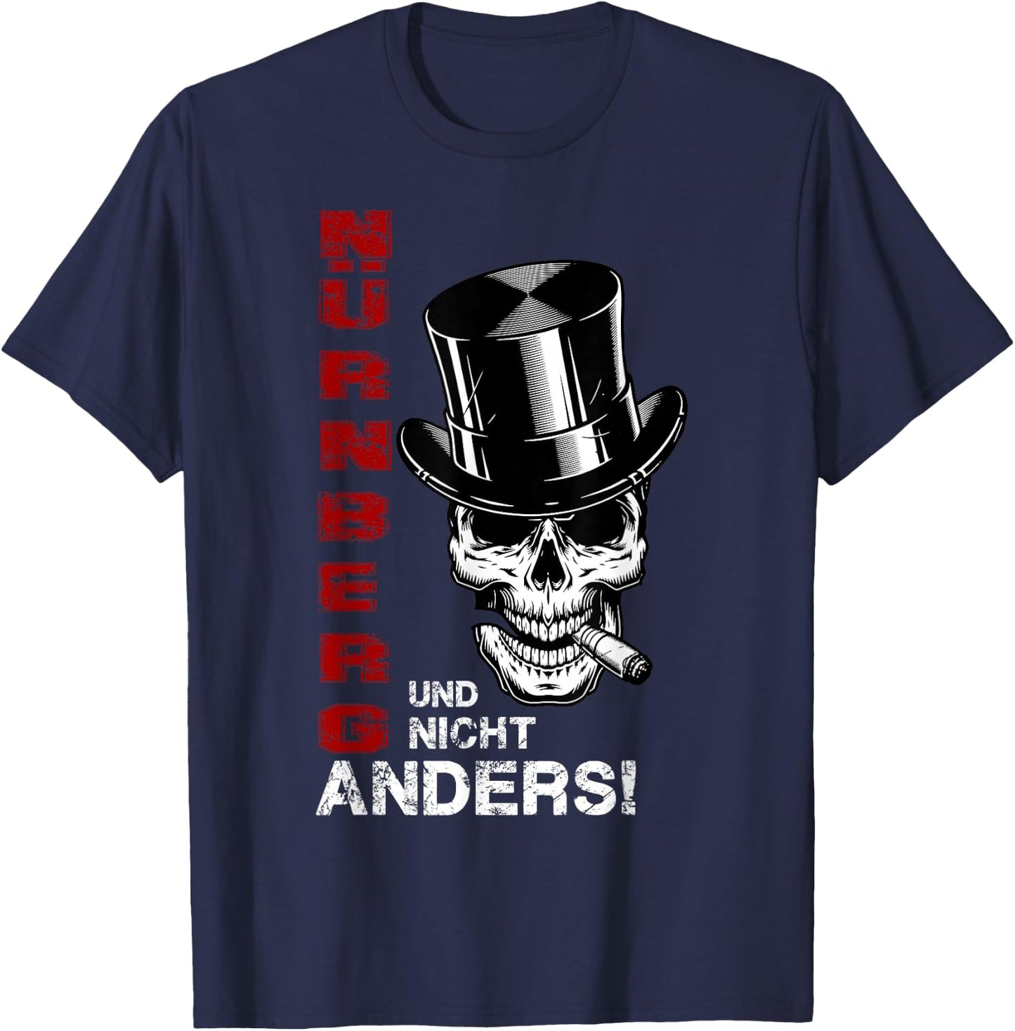 Ultras Nuremberg Shirt Nuremberg Boys' Football Tradition FCN , black, s T-Shirt - T-Shirt | Navy