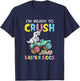 Ready To Crush Easter Eggs Dino Monster Truck Toddler Boys T-Shirt - T-Shirt | Navy