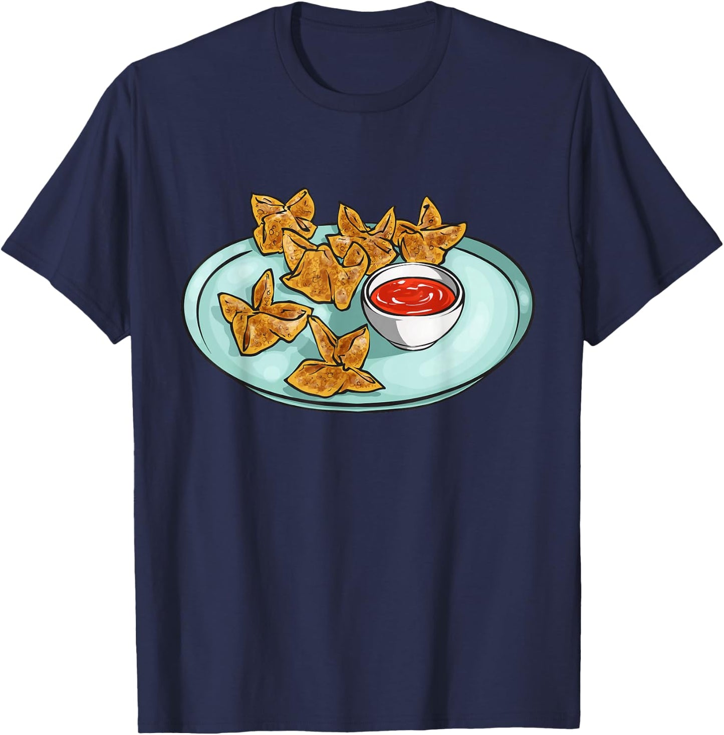 Crab Rangoon Crab Rangoon T-Shirt - T-Shirt | Navy