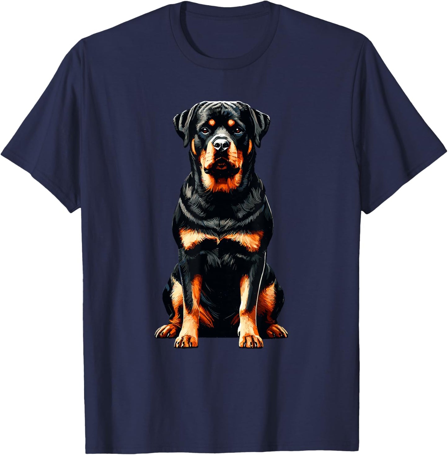 Rottweiler Rottweilers Rot Dog Rottie T-Shirt - T-Shirt | Navy