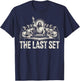 Funny Jesus DJ The Last Set Last Funny Christian T-Shirt - T-Shirt | Navy