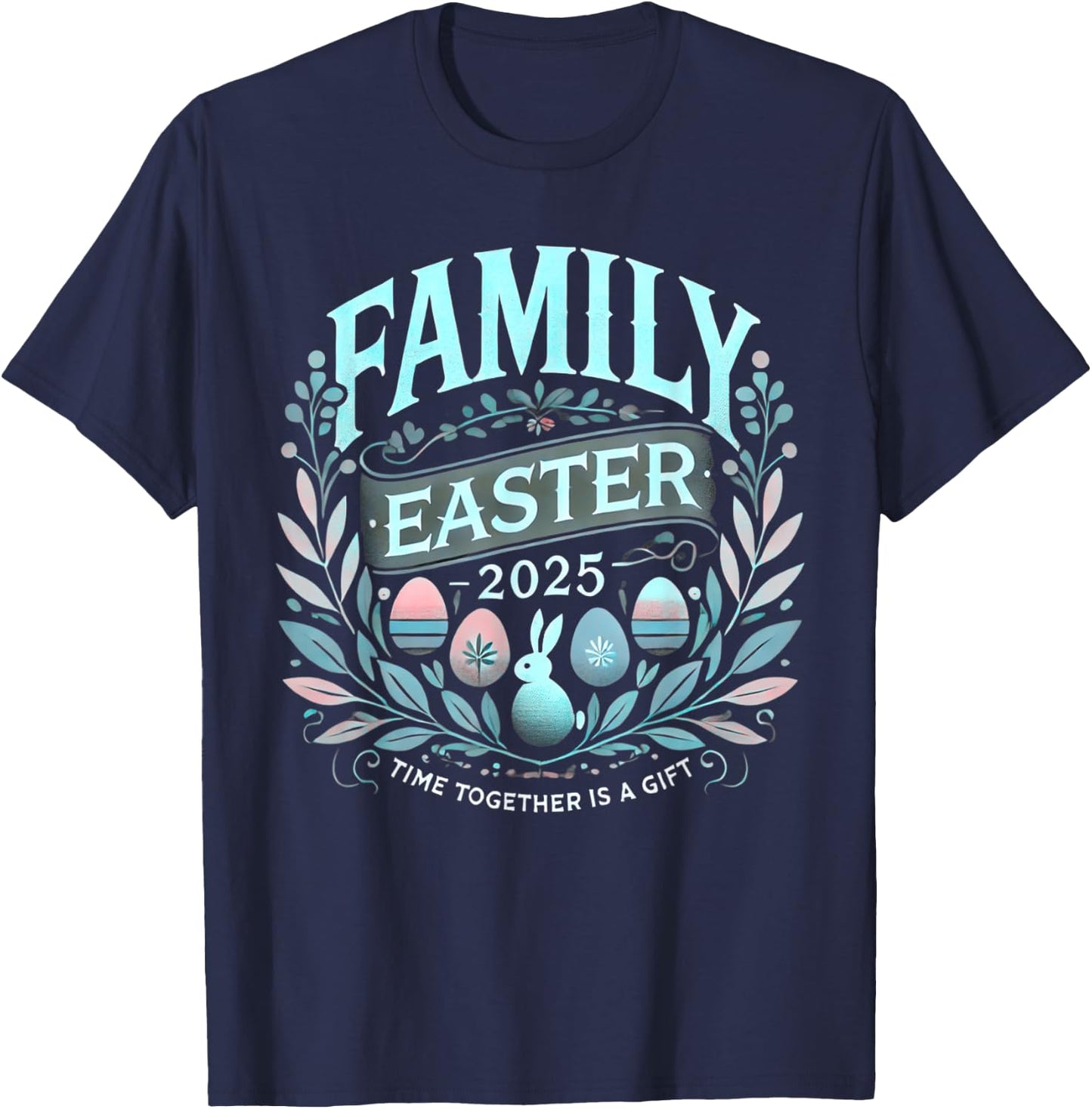 Family Easter 2025 Easter Crew Matching Group T-Shirt - T-Shirt | Navy