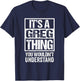 It's A Greg Thing You Wouldn't Understand First Name T-Shirt - T-Shirt | Navy