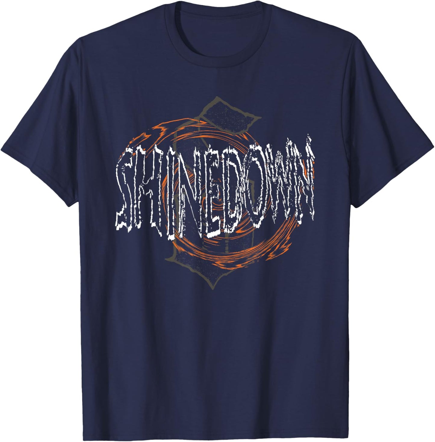 Shinedown Vortex Logo T-Shirt - T-Shirt | Navy