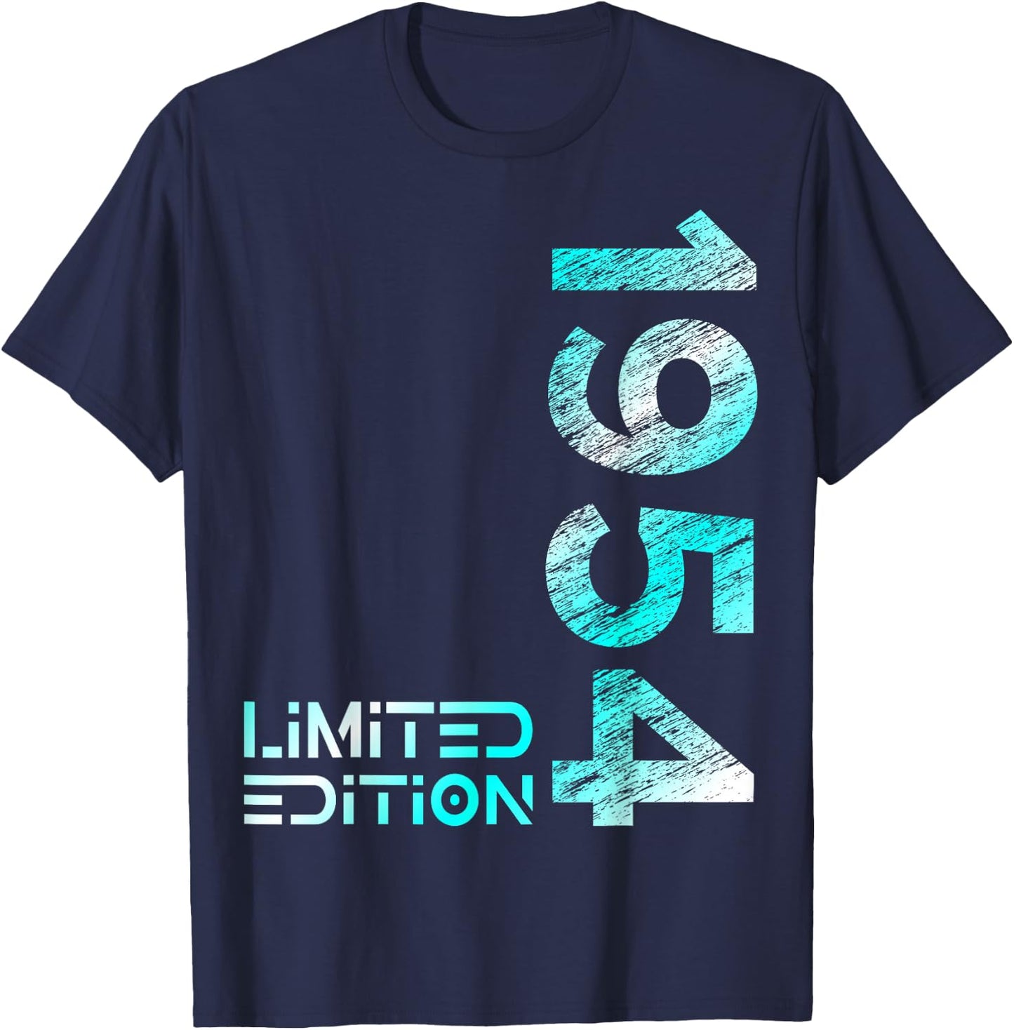 70th Birthday Limited Edition Vintage 1954 Man Woman , black T-Shirt - T-Shirt | Navy