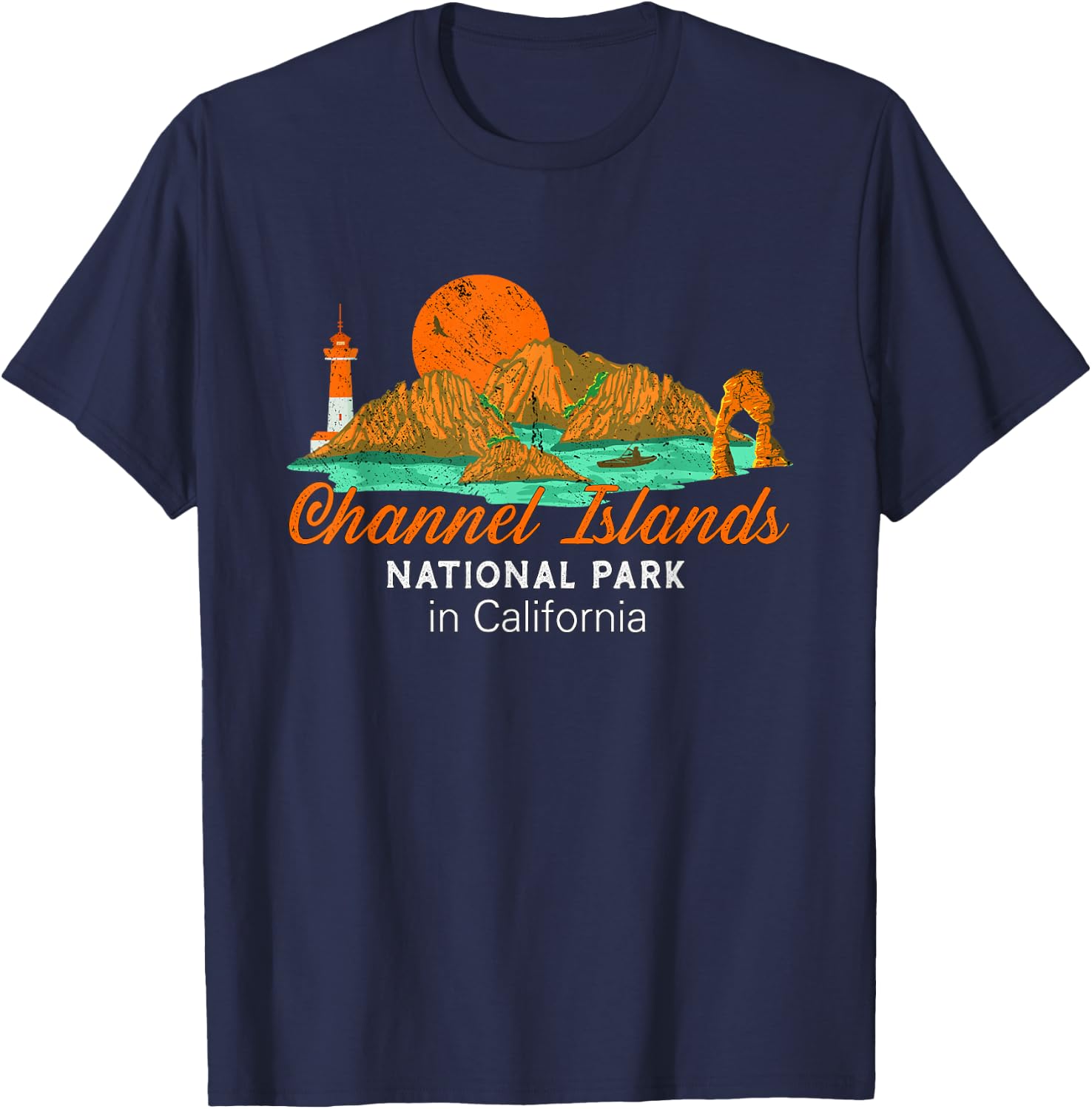 Channel Islands National Park California T-Shirt - T-Shirt | Navy
