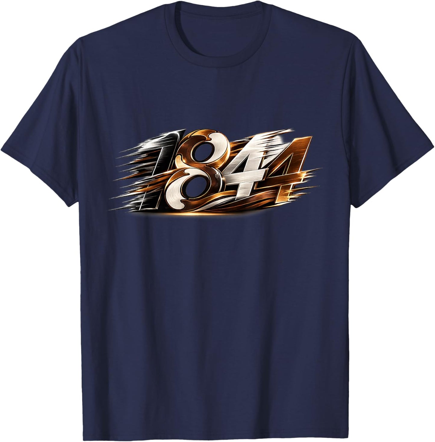 1844 - Race T-Shirt - T-Shirt | Navy