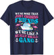 We Are More Than Just Cruising Friends Cruising Boat Groovy T-Shirt - T-Shirt | Navy