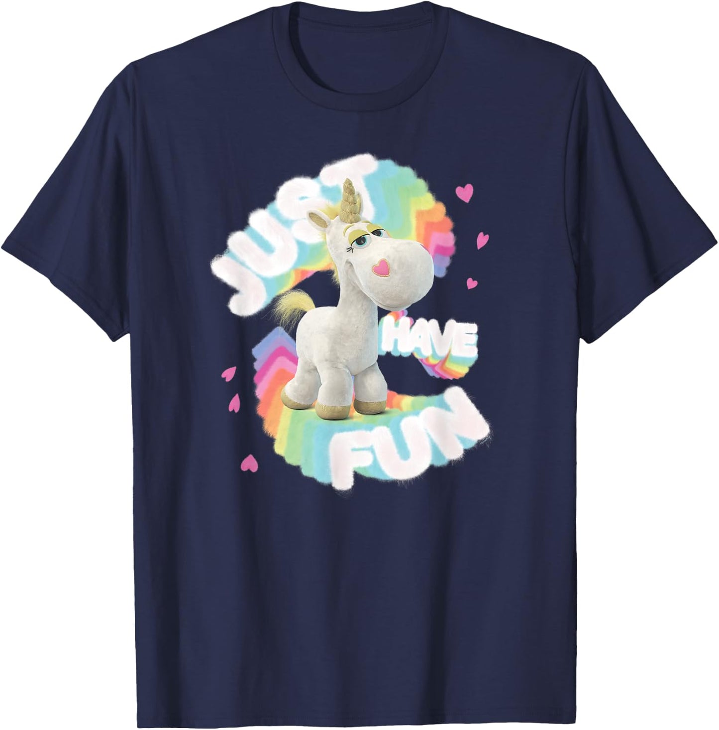 Disney and Pixar’s Toy Story Buttercup Unicorn Just Have Fun T-Shirt - T-Shirt | Navy
