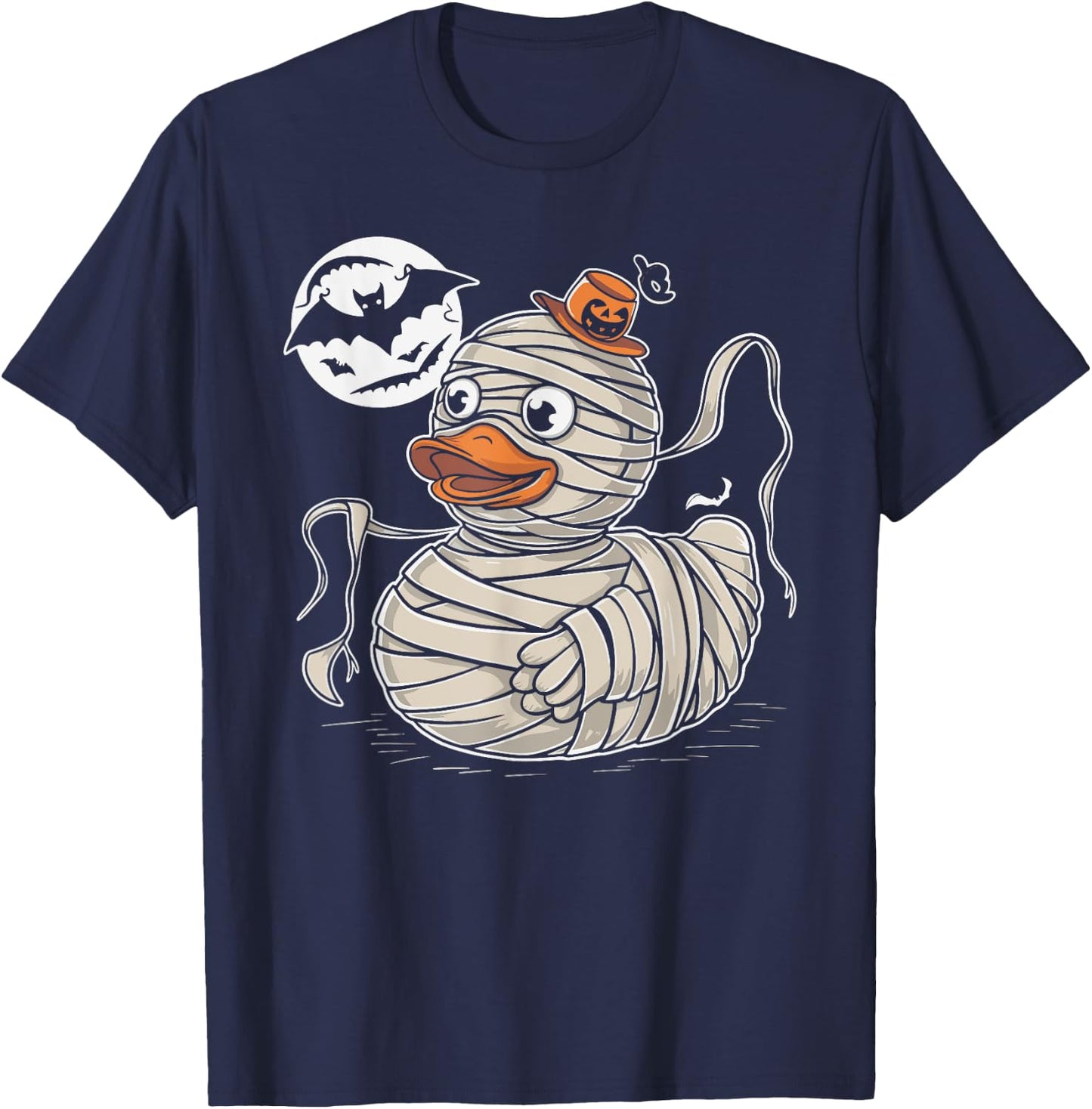 Rubber Duck Mummy Costume Party Rubber Duckie T-Shirt - T-Shirt | Navy