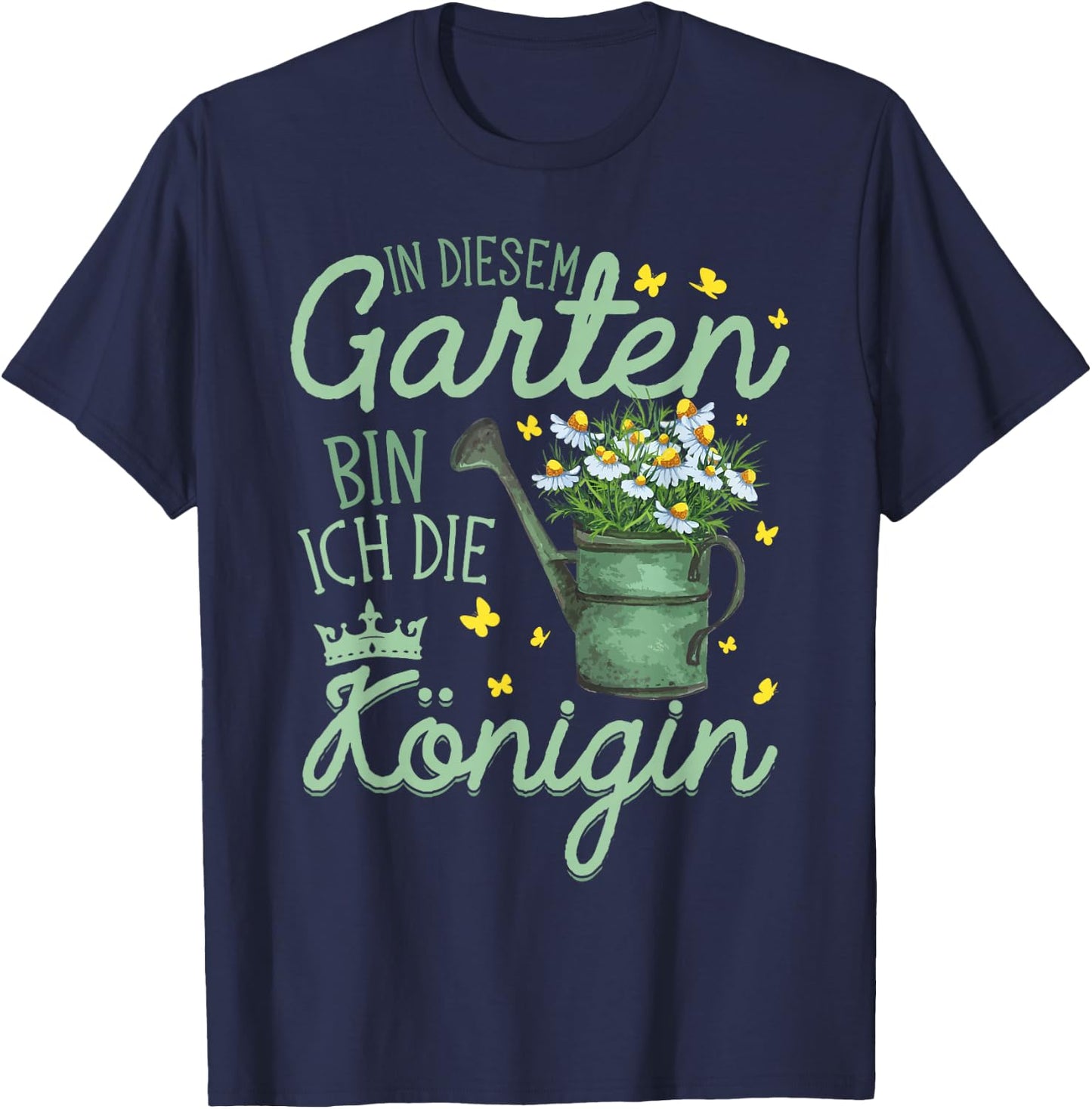 Gärtnerin Garten Hobbygärtner Frauen Gärtner T-Shirt - T-Shirt | Navy