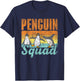 Penguin Squad Penguin Cute Animal Lover T-Shirt - T-Shirt | Navy
