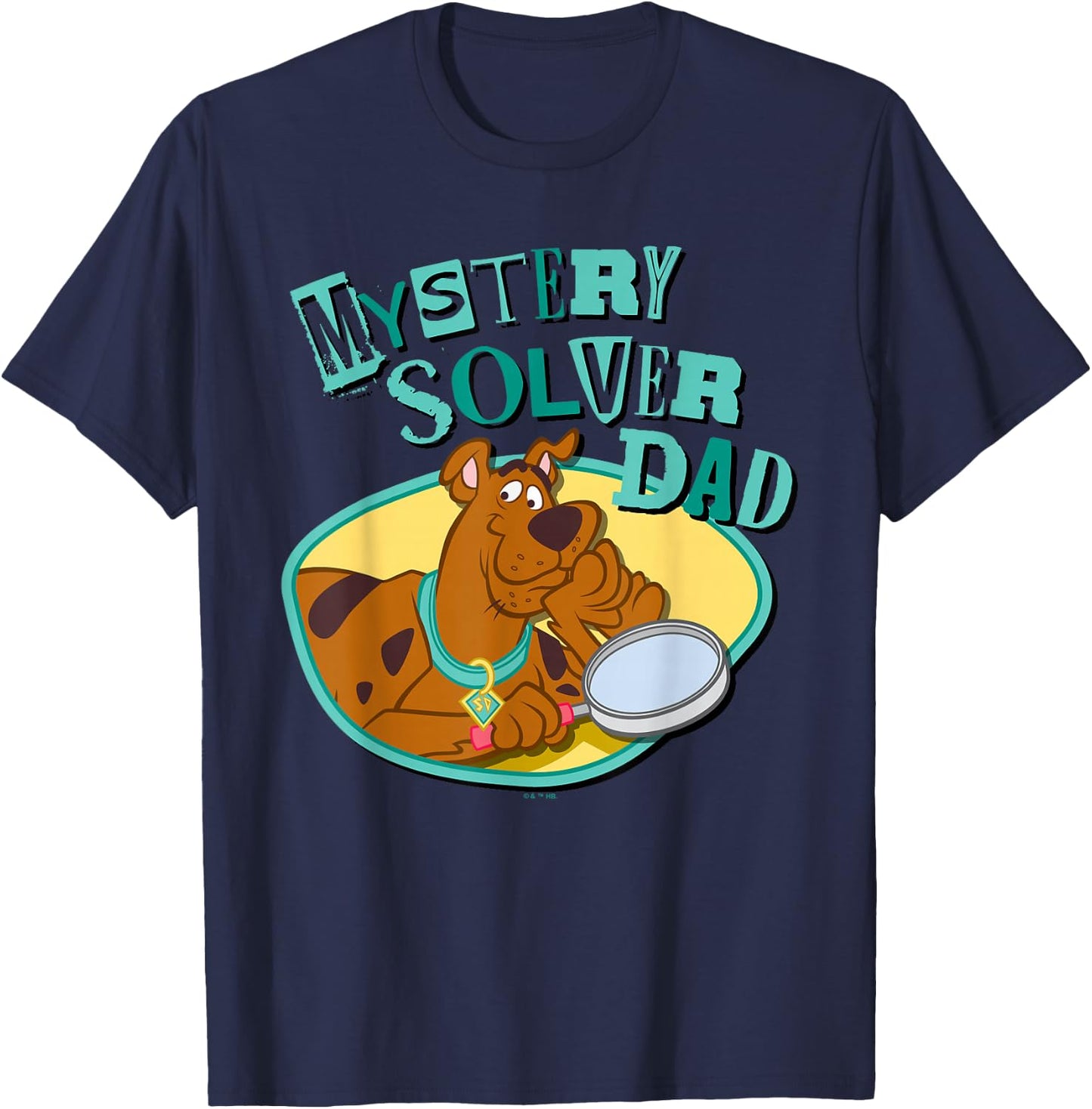 Scooby-Doo Father's Day Mystery Solver Dad T-Shirt - T-Shirt | Navy