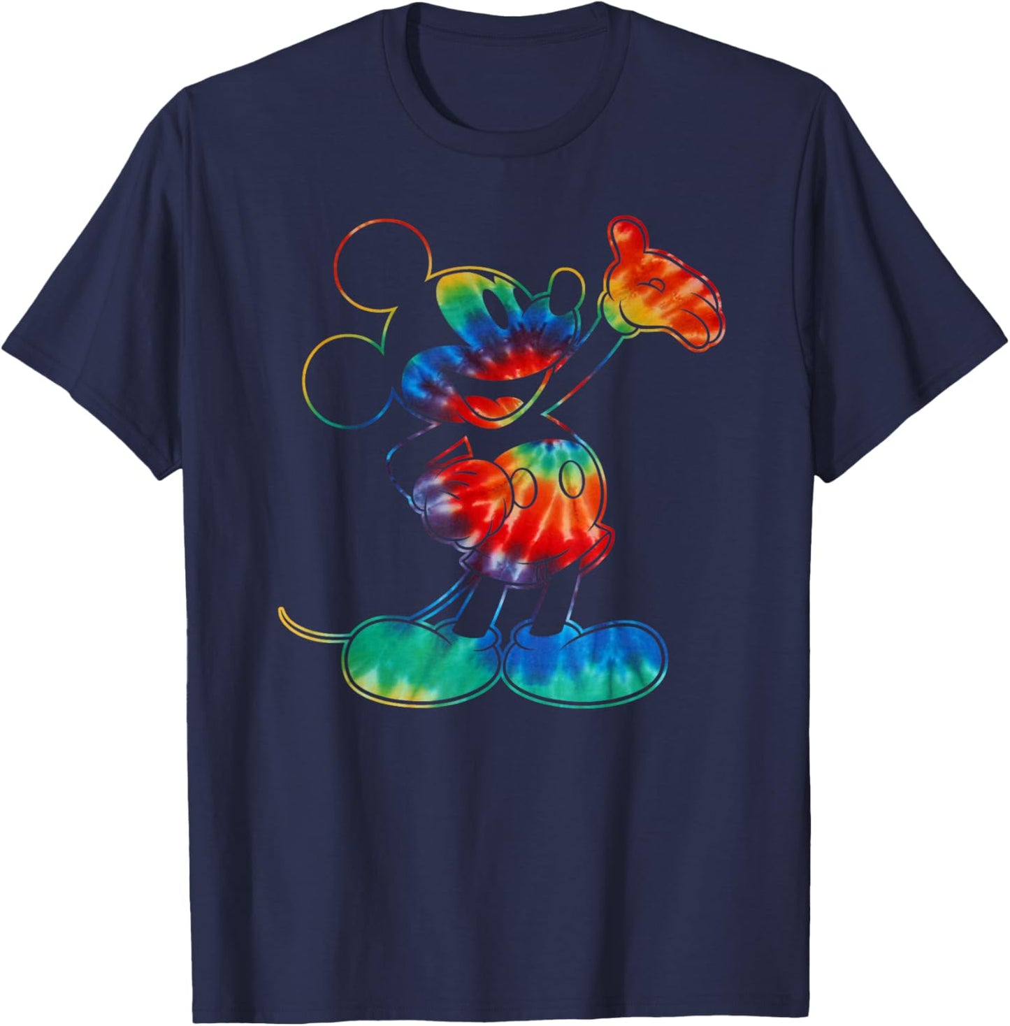 Disney - Mickey Mouse Tie Dye T-Shirt - T-Shirt | Navy