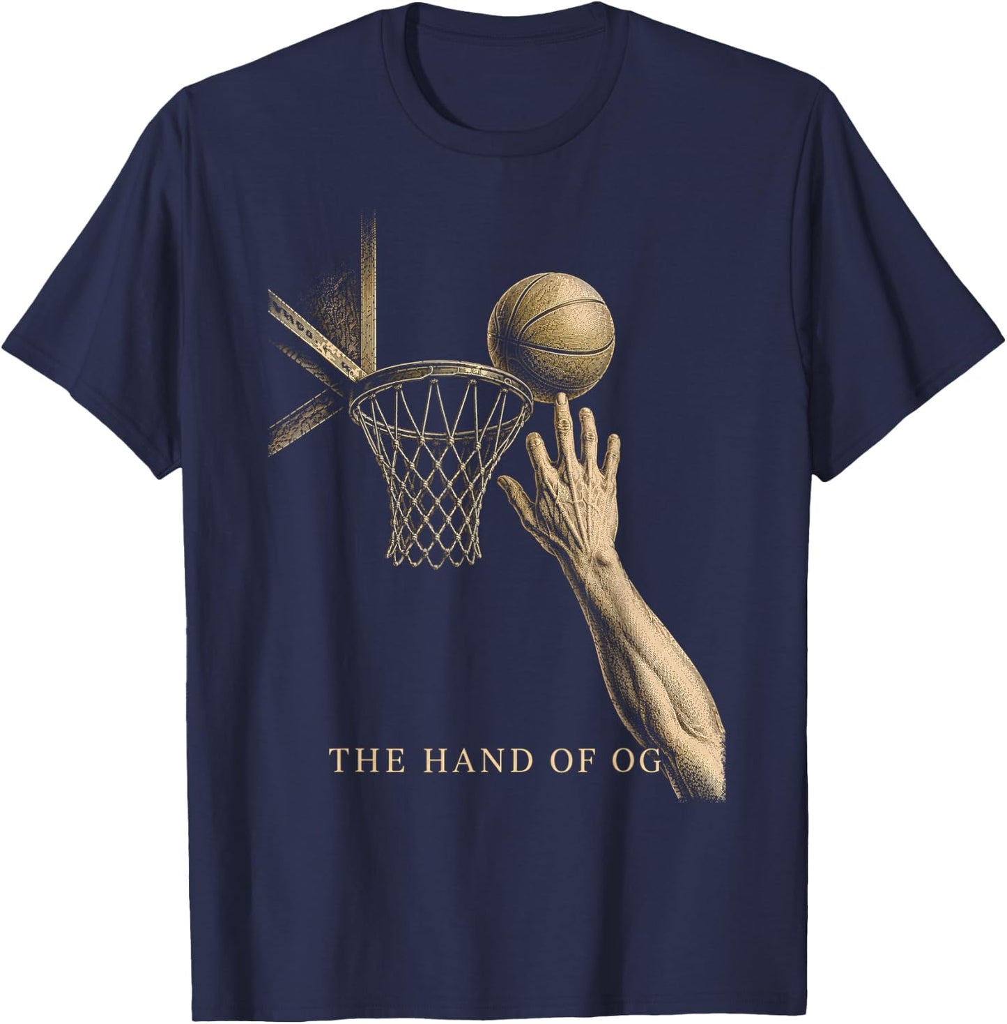 Anunoby OG | The Hand of OG T-Shirt - T-Shirt | Navy