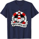 Vintage Michigan Great Lakes Lighthouse Travel Souvenir T-Shirt - T-Shirt | Navy