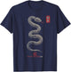 Year of the Snake 2025 Chinese New Year T-Shirt - T-Shirt | Navy
