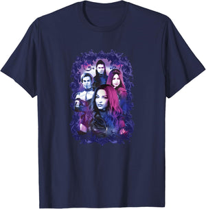 Disney Descendants 3 Carlos, Jay, Mal, and Evie T-Shirt - T-Shirt | Navy