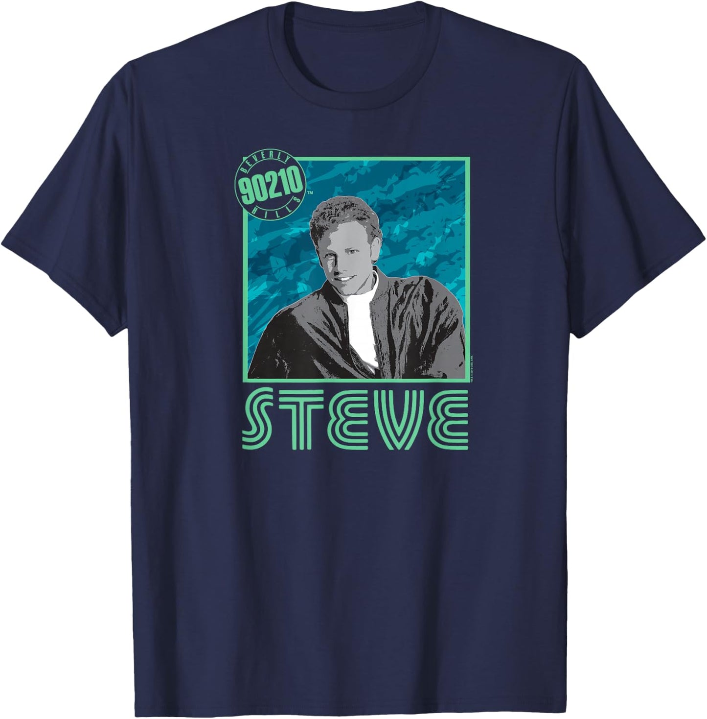 Beverly Hills 90210 - Steve T-Shirt - T-Shirt | Navy