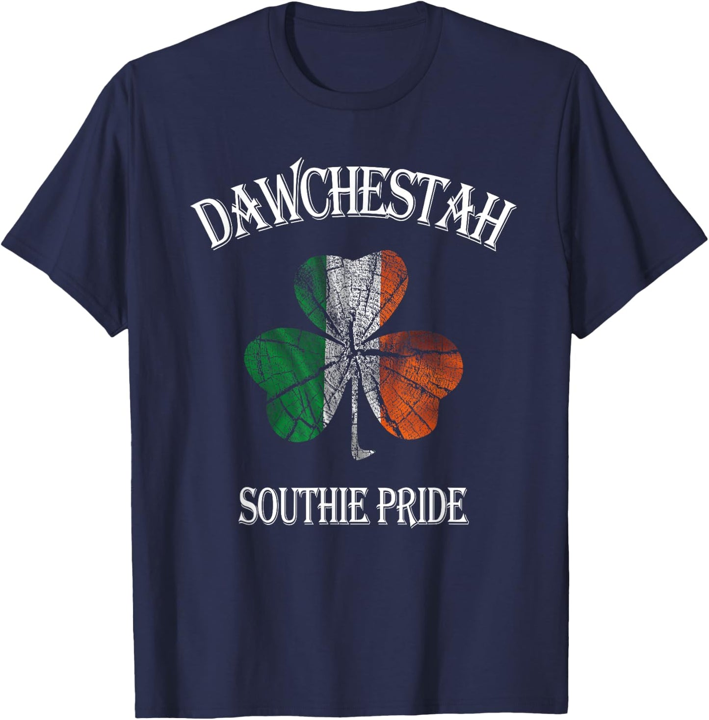 Funny Dorchester Boston T-Shirt - T-Shirt | Navy
