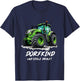Dorfkind Traktor Design Landwirt & Bauern Trecker Geschenk T-Shirt - T-Shirt | Navy