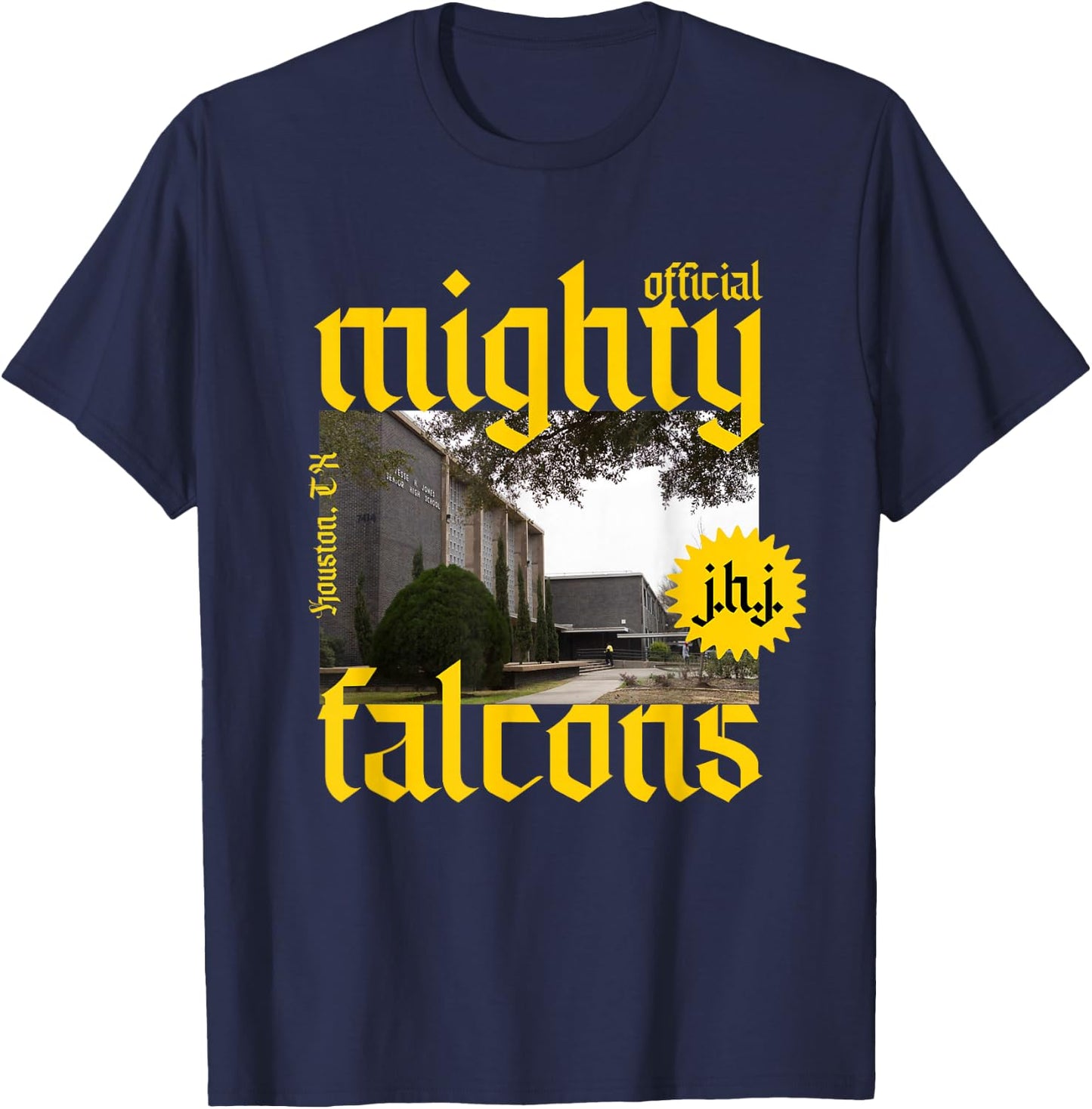 Mighty JHJ Falcons T-Shirt - T-Shirt | Navy