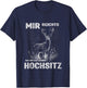 Waidmann Jäger Kleidung Jagd Zubehör Jäger Motiv Hochsitz Jagd Sprüche Schwarz Klein EU 38-40 T-Shirt - T-Shirt | Navy