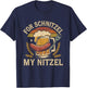 For Schnitzel My Nitzel Oktoberfest Shirt Funny T-Shirt - T-Shirt | Navy