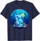 Cool Classic Blue Cocktail Costume , black T-Shirt - T-Shirt | Navy