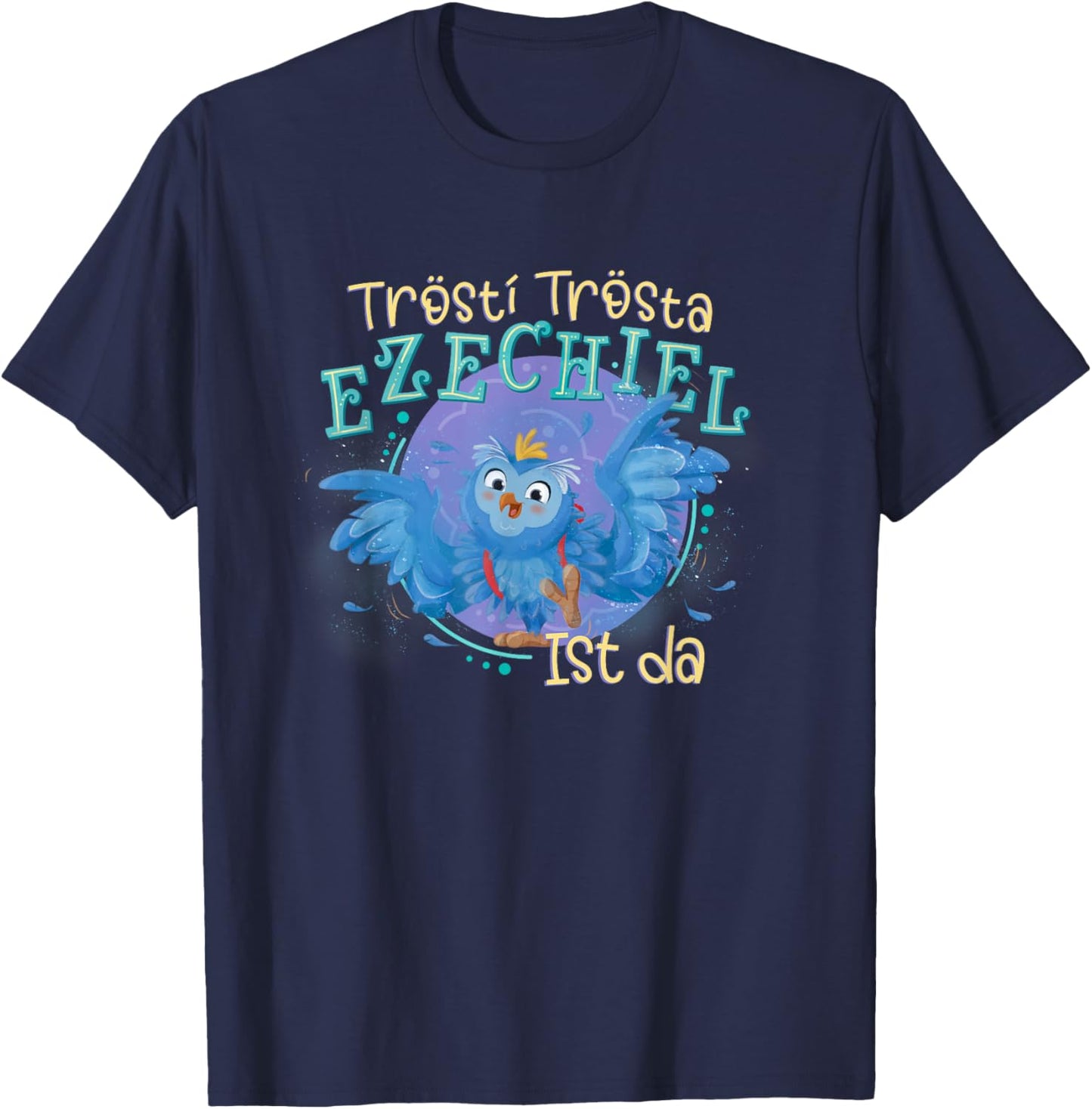 Elea Eluanda - Ezechiel , blue T-Shirt - T-Shirt | Navy