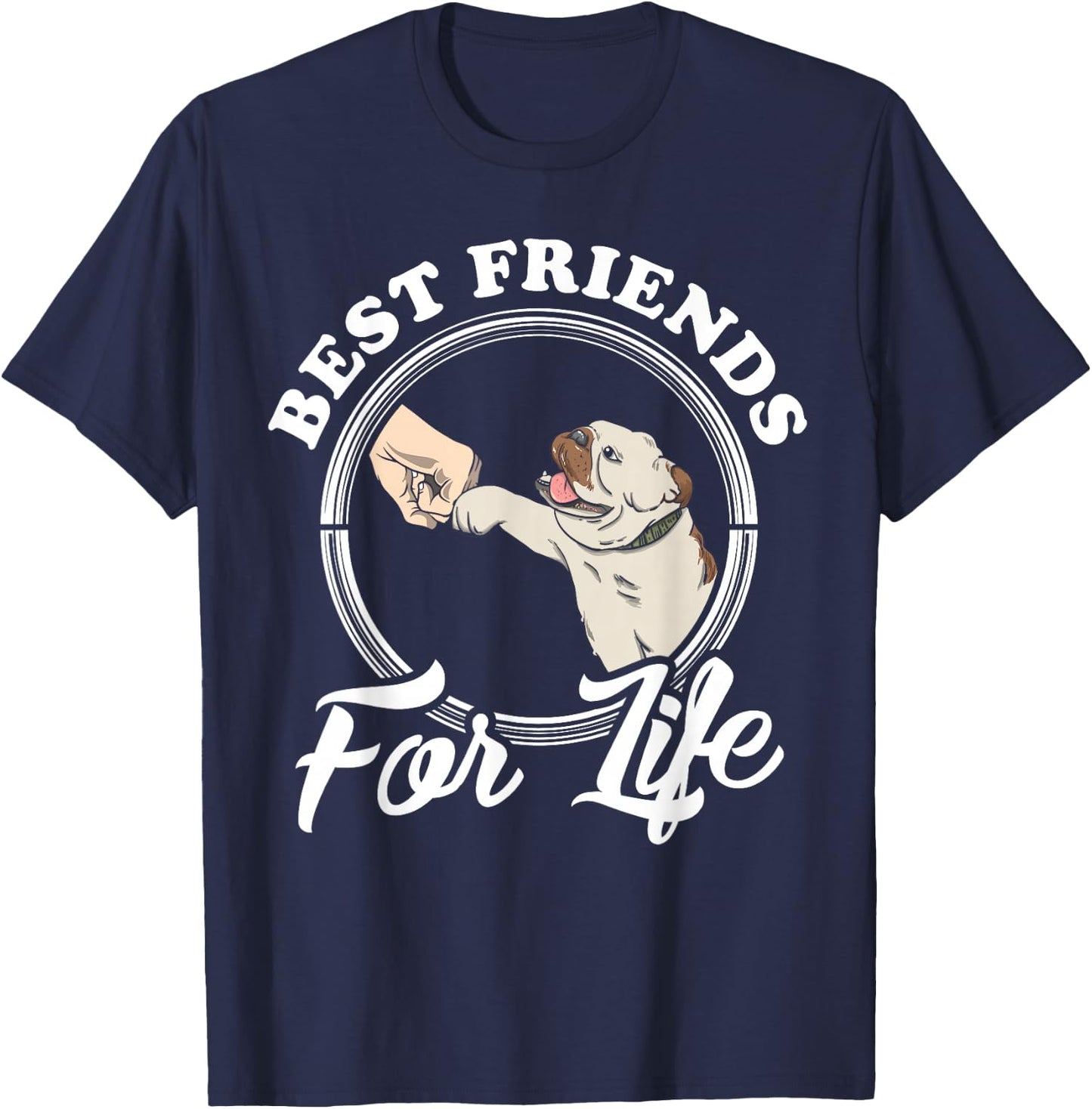 English Bulldog Lover Gifts English Bulldog Lover T-Shirt - T-Shirt | Navy