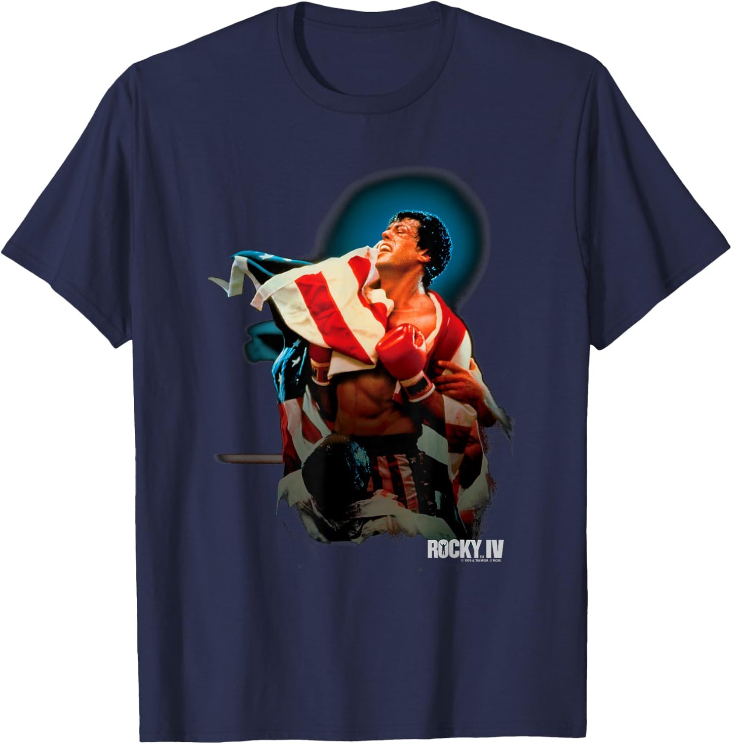 Rocky IV Victory T-Shirt - T-Shirt | Navy