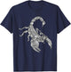 White Scorpion Graphics T-Shirt - T-Shirt | Navy