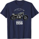 68th Birthday Man Motorcycle Biker Biker 1956 , Black, S T-Shirt - T-Shirt | Navy