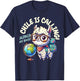 Matching Chile Is Calling Alpaca My Bags! Funny Chilean Trip T-Shirt - T-Shirt | Navy
