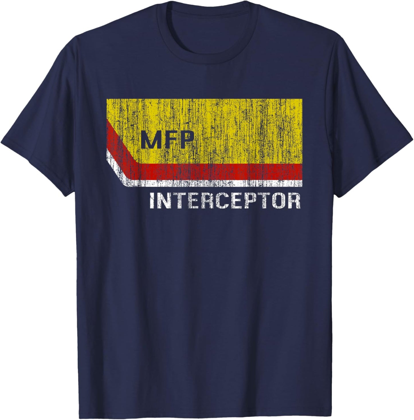 MFP V8 Interceptor Special T Shirt - Max Warrior T-Shirt - T-Shirt | Navy