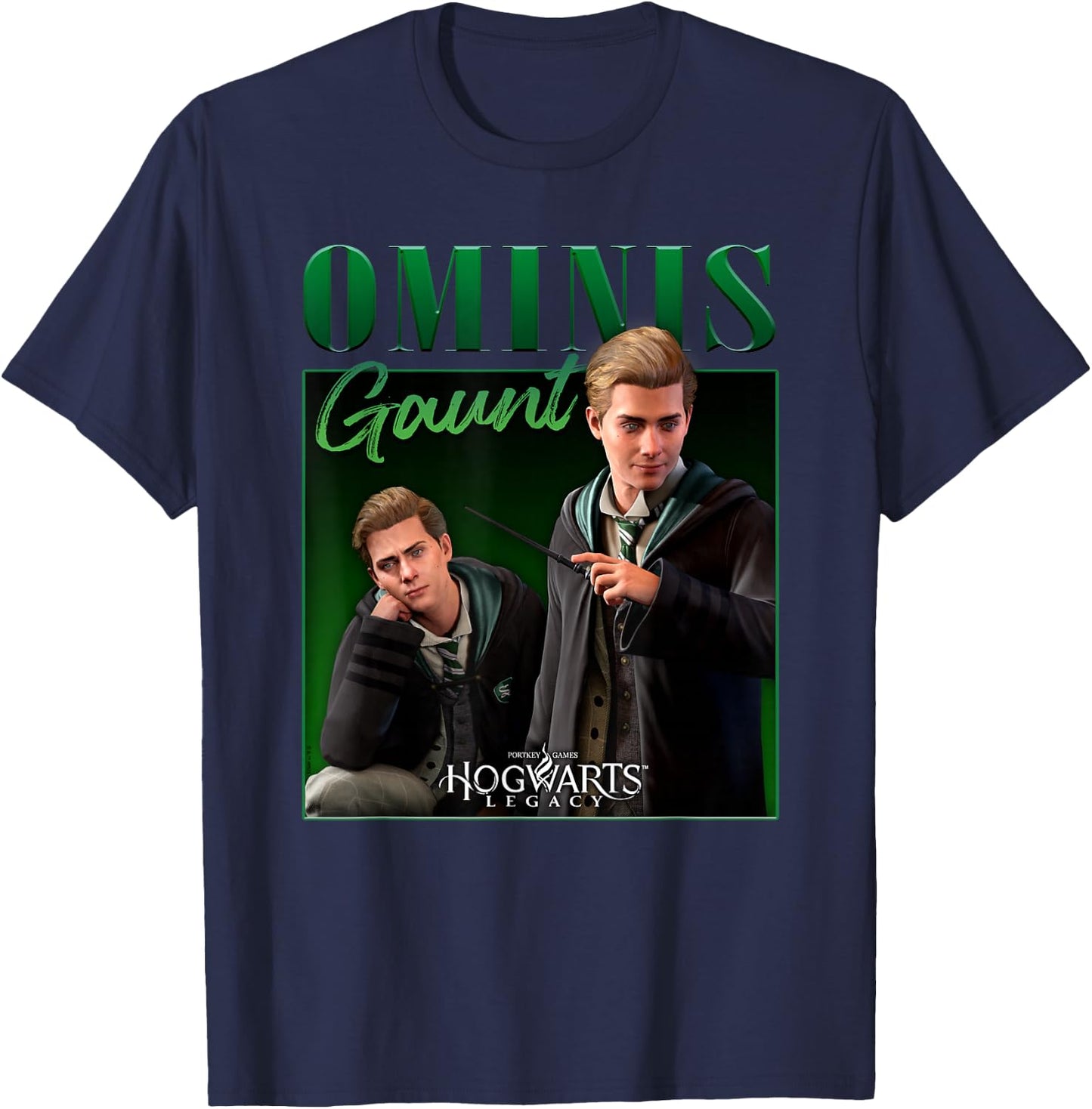 Harry Potter Hogwarts Legacy Ominis Gaunt Nostalgia T-Shirt - T-Shirt | Navy