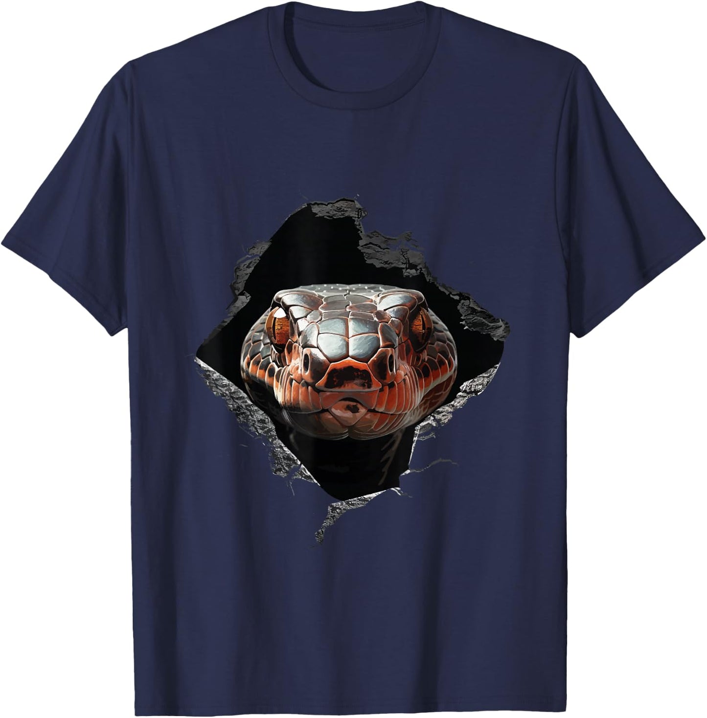 Snake T-Shirt - T-Shirt | Navy