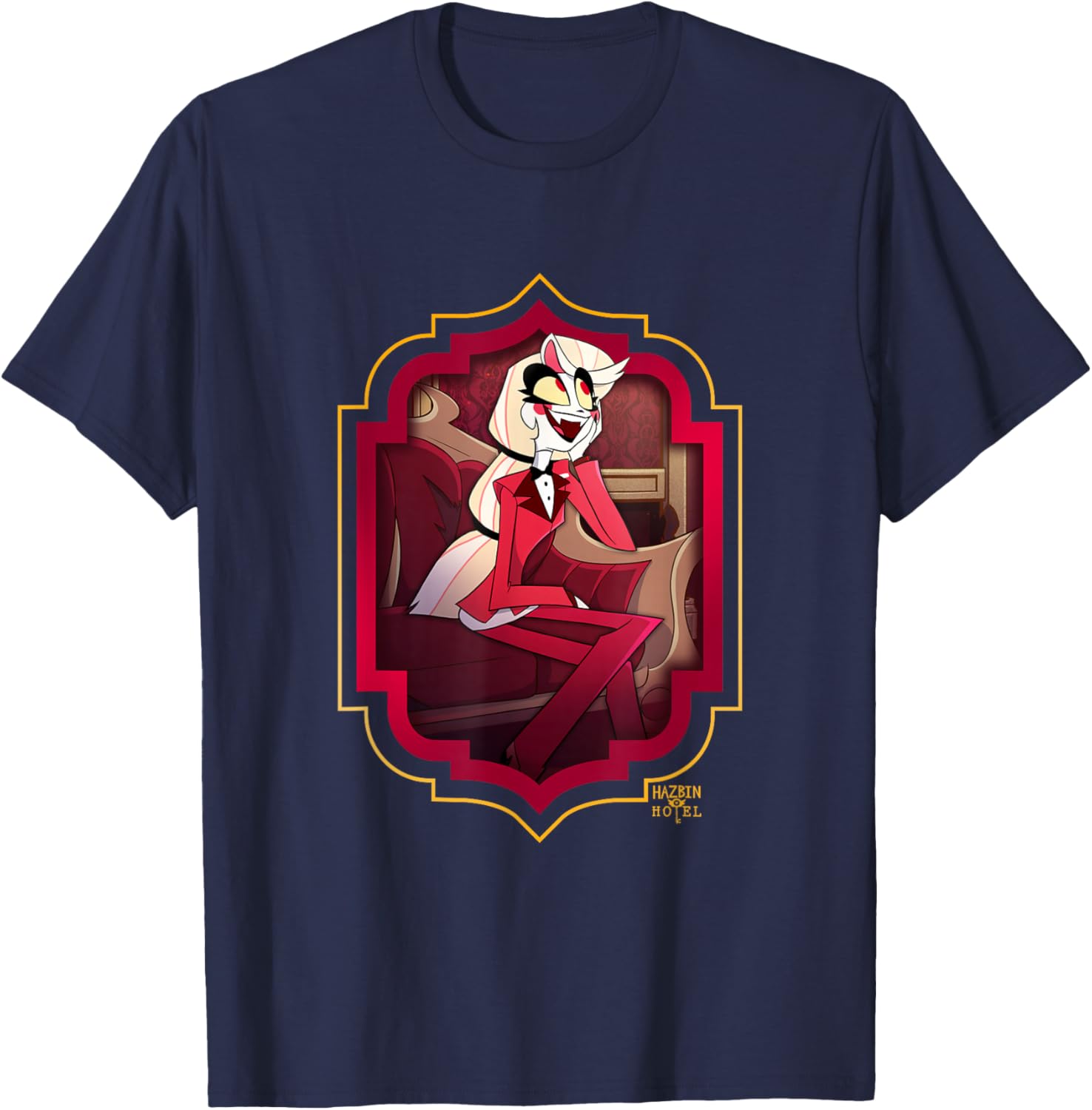 Hazbin Hotel - Charly , black T-Shirt - T-Shirt | Navy