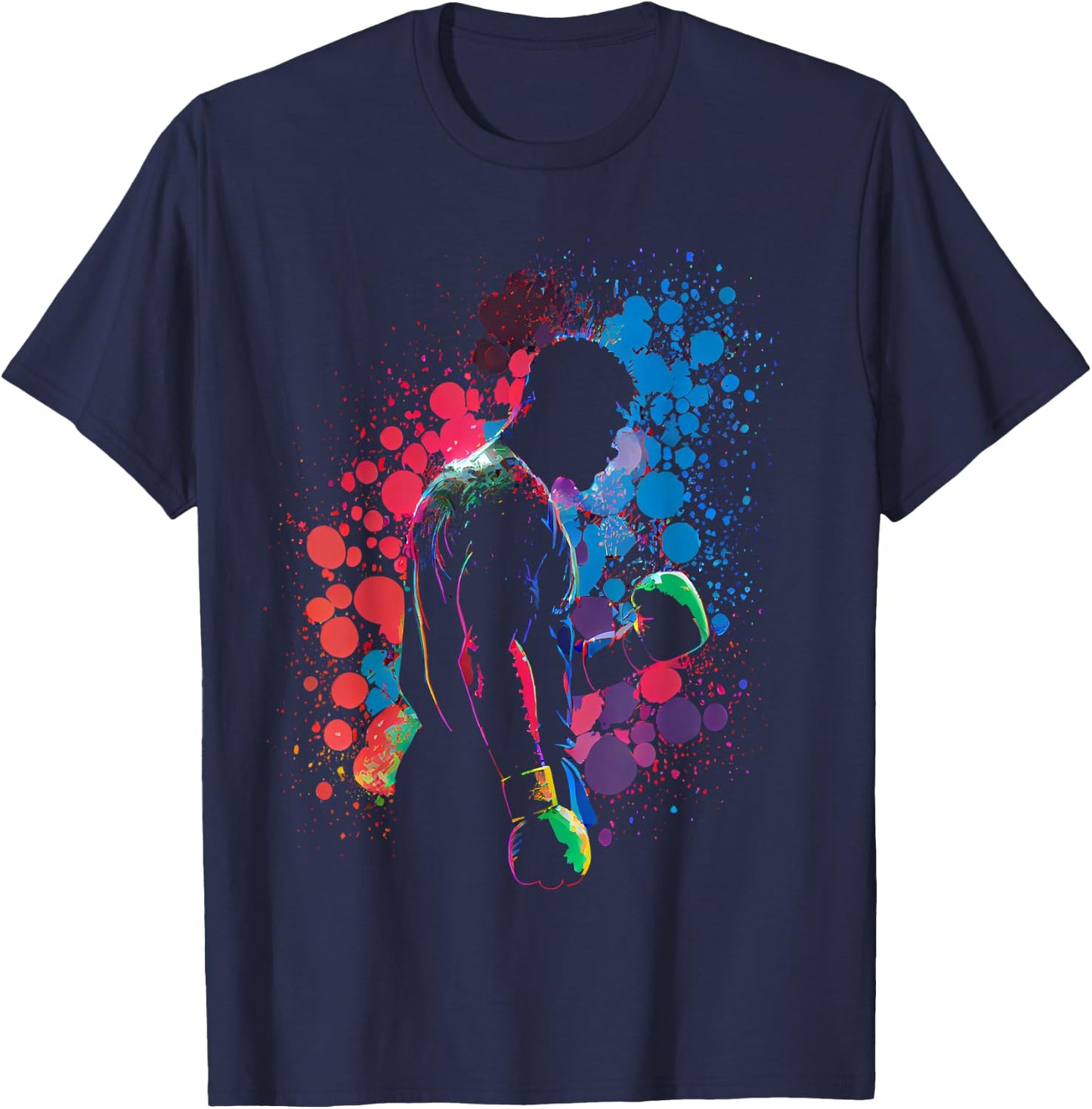 Boxing Boxer Competition Fight Boxing Coach Sport Athlete T-Shirt - T-Shirt | Navy