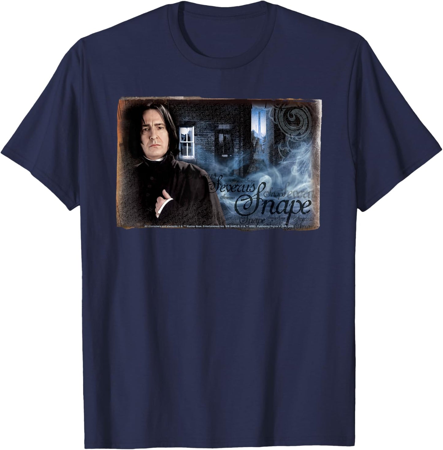 Harry Potter Severus Snape the Half-Blood Prince , Blue, S T-Shirt - T-Shirt | Navy