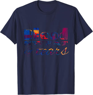 Blood Sweat & Tears T-Shirt - T-Shirt | Navy